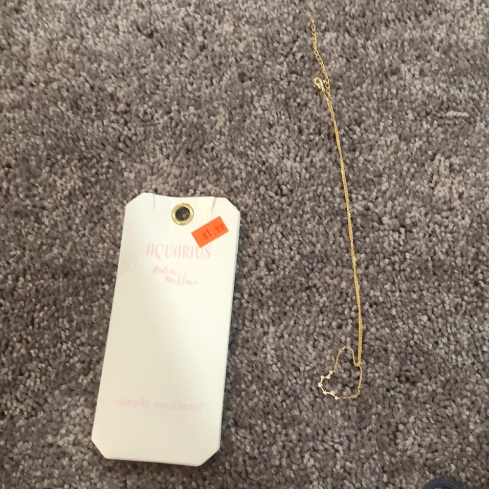 Simply southern necklace Aquarius